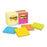 3M Commercial Office Supply Div. Post-It Notes, 100 Sheets/Pads, 3"x3", 14/PK, Assorted