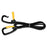 Kantek Bungee Cord,w/ Safety Lock, 72", Black/Yellow