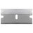 Sparco Products Single Edge Blade, Individually Wrapped, 100/BX, Silver