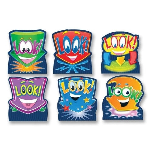 Carson-Dellosa Publishing Good Work Holder,"Look",Self-adhesive,8"x16"x.01',6/PK