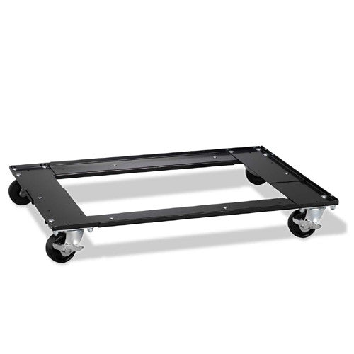 Hirsh Industries Commercial Cabinet Dolly, 5-1/2"x27"x5-1/2", Black