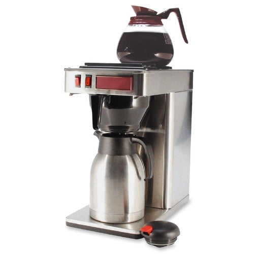 CoffeePro Coffeemaker, w/ Decanter, 40 oz. Server, 10"x12"x24", STST