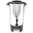 CoffeePro 30 Cup Urn, w/ Filter Basket, 10"x10"x15", 3 Prong, STST