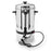 CoffeePro 36 Cup Urn, High-Capacity, 11"x11"x18", Stainless Steel