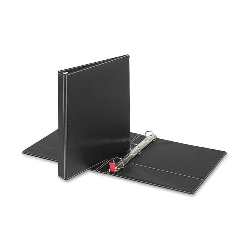 Cardinal Brands, Inc D-Ring Binder, 1" Capacity, 11"x8-1/2", Black