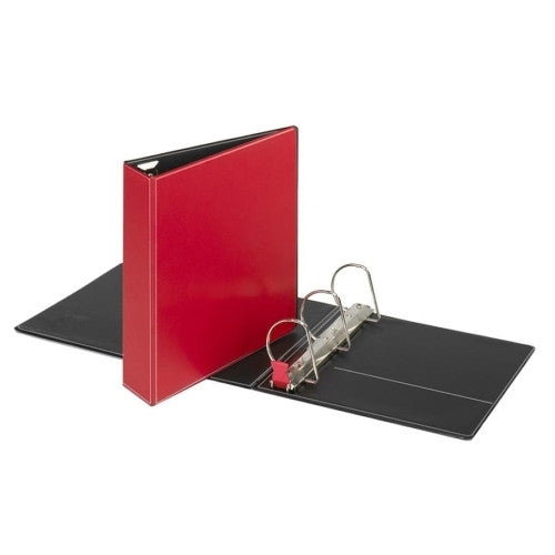 Cardinal Brands, Inc D-Ring Binder, 3" Capacity, 11"x8-1/2", Red