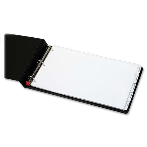 Cardinal Brands, Inc Write n Erase Tab Dividers, 5-Tab, 11"x17", White