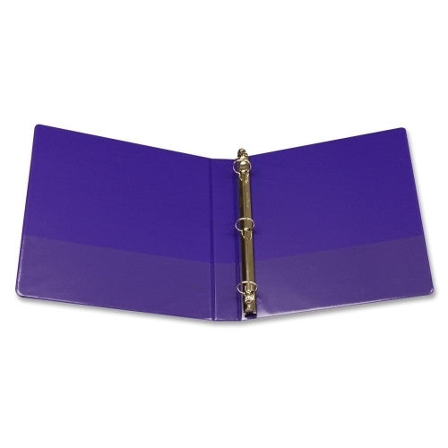 Samsill Corporation Presentation Binder, 11"x8-1/2", 1" Cap, Purple