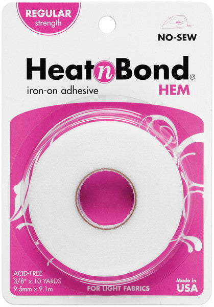 Heat'n Bond Hem Iron-On Adhesive-3/8"X10 Yards