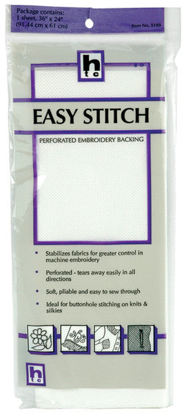 Easy Stitch Perforated Embroidery Backing-36"X24"