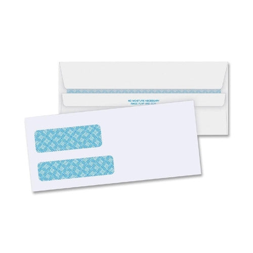 Business Source Double Window Envelopes,No. 9,3-7