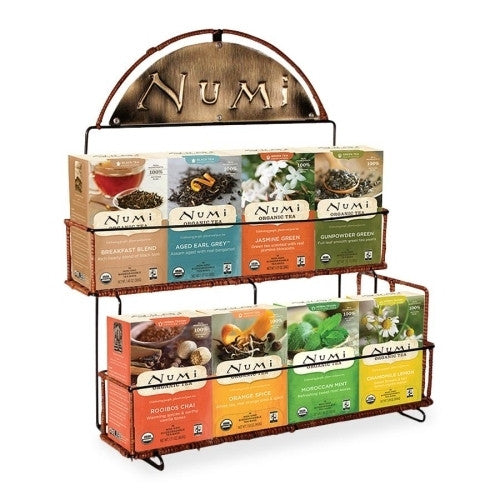 NUMI Organic Tea Tea Starter Set, 8 Flavors, 24 Boxes/ST