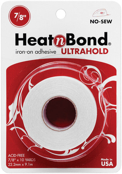 Heat'n Bond Ultra Hold Iron-On Adhesive-7/8"X10 Ya