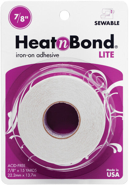 Heat'n Bond Lite Iron-on Adhesive-7/8"X15 Yards