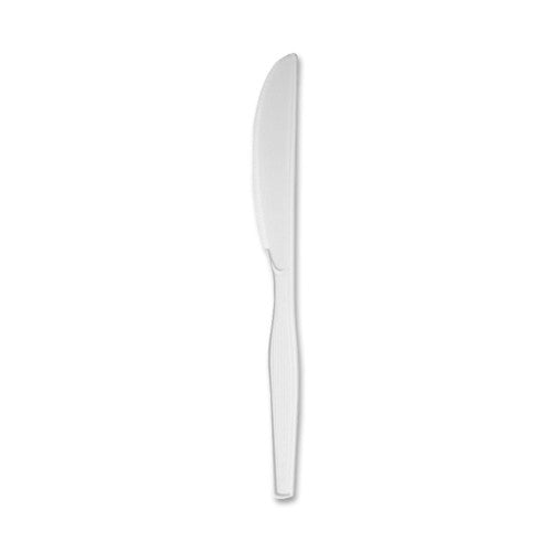 Dixie Foods Knifes, Heavy/Medium Weight, 1000/PK, White