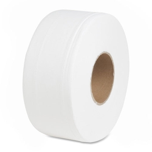 Private Brand Bath Tissue Roll, Jumbo, 750' Roll, 12/CT, White