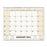 House of Doolittle Wall Calendar, Horizontal, Jan/Dec, 14-7/8"x12", Cream