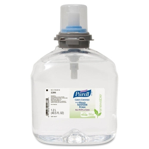 GOJO Industries Purell Foam Refill, 1200ml, 2/PK, Clear