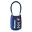 Master Lock Company Cable Lock, Combination, 1-1/8", Blue