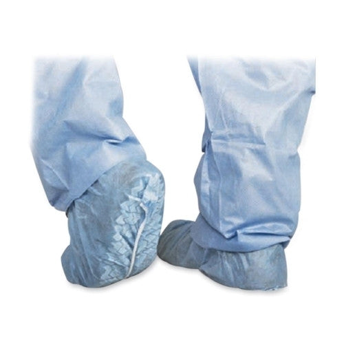 Medline Industries, INC. Scrub Shoe Cover, Skid-Resistant, 100/PK, Blue