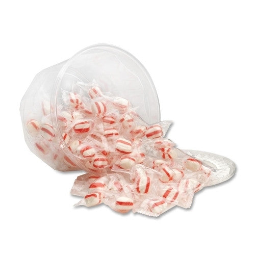 Office Snax Peppermint Puff Candy Tub, 2Lb.