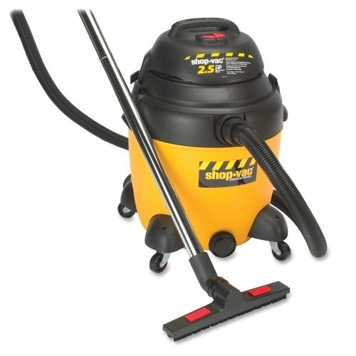 Shop-Vac Corporation Vacuum, Industrial, Wet/Dry, 12G, 2.5HP, 35' Cord, YW/BK