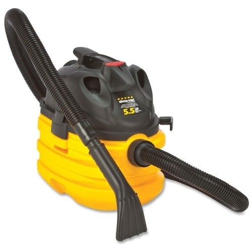 Shop-Vac Corporation Vacuum, Wet Dry, H/D, 5.5HP, 5 Gal, 20 Ft Cord, Yellow/Black