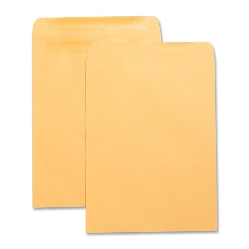 Business Source Catalog Envelopes,w/Adhesive Strip,Plain,10"x13",100/BX,Kft