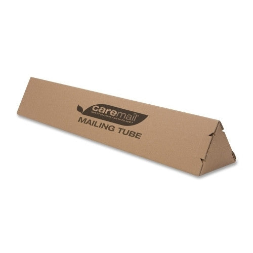 ShurTech Brands LLC Triangle Mailing Tubes, 3"x36", 12/PK, Brown Kraft