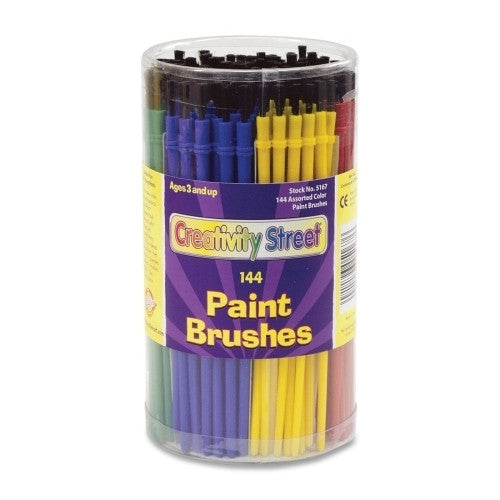 Chenille Kraft Company Classroom Brush Canister, 144 CT, Assorted