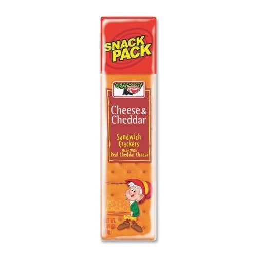 Keebler Keebler Cracker Snack, 1.8 Oz., 12/PK, Cheese/Cheedar