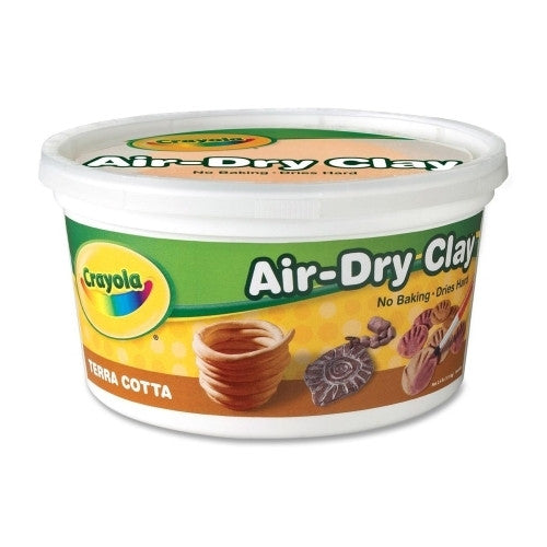 Crayola Clay, Air Dry, 2.5lb., Terra Cotta