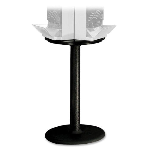 Dixie Foods Display Stand Base, 18"Wx28-1/2"H, Bla