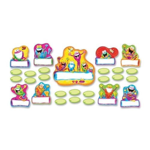 Trend Enterprises Bulletin Board Set, Frogtastic, Multi