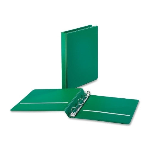 Cardinal Brands, Inc Round Ring Binder, w/ 2 Pockets, 1" Capacity, Green