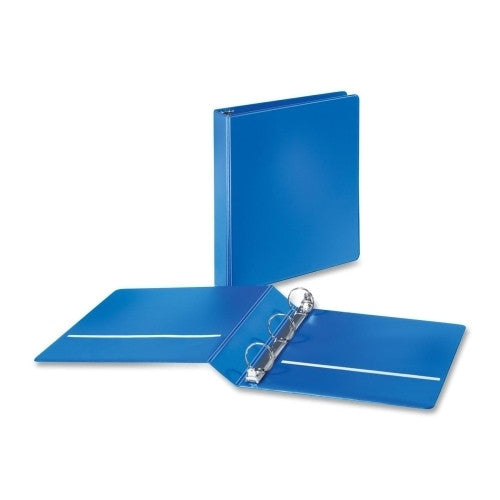 Cardinal Brands, Inc Round Ring Binder, w/ 2 Pockets, 1-1/2" Capacity, Blue