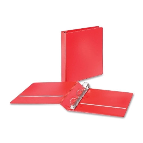 Cardinal Brands, Inc Round Ring Binder, w/ 2 Pockets, 1-1/2" Capacity, Red