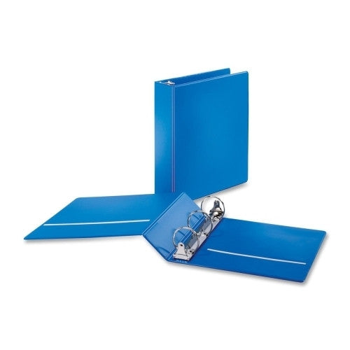 Cardinal Brands, Inc Round Ring Binder, w/ 2 Pockets, 2" Capacity, Blue