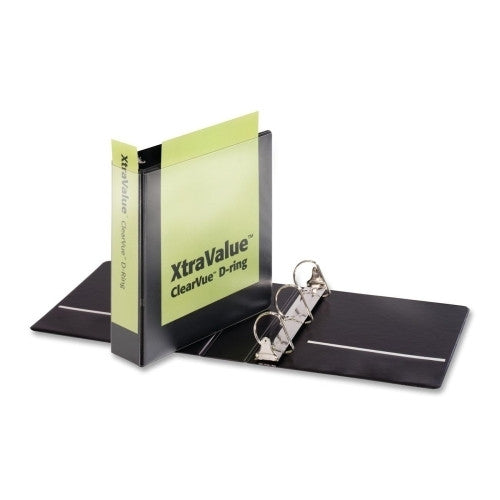 Cardinal Brands, Inc Slant D-Ring Binders, 2" Capacity, Black