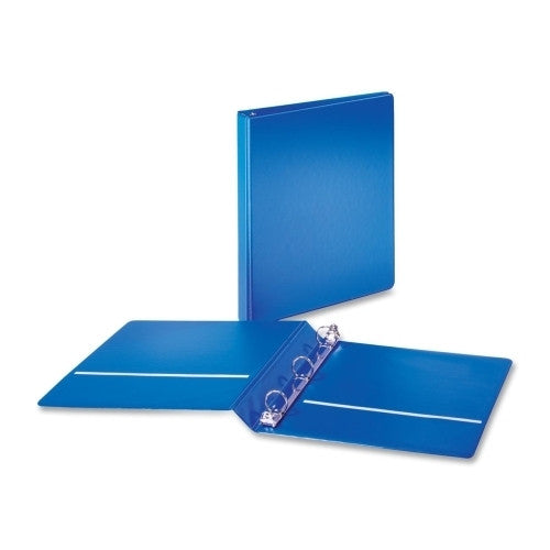 Cardinal Brands, Inc Round Ring Binder, w/ 2 Pockets, 1" Capacity, Blue