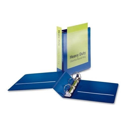 Cardinal Brands, Inc Round Ring Binder,Heavy-Duty,2" Capacity,Blue