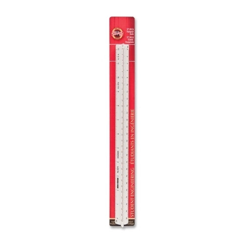 Koh-I-Noor Triangular Engineer Scale, 1-3/5"x15-3/5", White