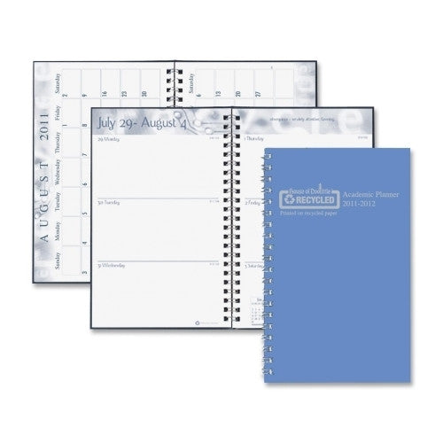 House of Doolittle Academic Weekly Planner, 13 Months, 5"x8", Blue