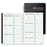 Wirebound Refill Journal Size 5-1/2"x8-1/2", Black Cover