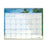 At-A-Glance Wall Calendar, 12 Mos, 15"x12", Tropical Escape/Blue