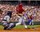 Barry Larkin Signed Horizontal Swing 8x10 Photo