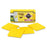 3M Commercial Office Supply Div. Notes, Post-It Super Sticky, 3"x3", 12/PK, Yellow