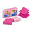 3M Commercial Office Supply Div. Pop-Up Notes, 3"x3", 6/PK, Fuchsia