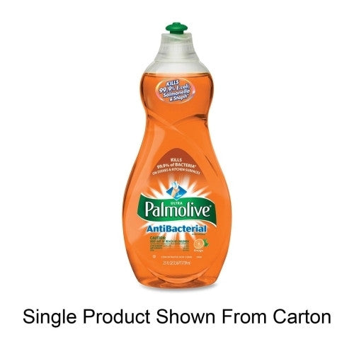 Colgate Palmolive, IPD Dishwashing Liquid, Palmolive, Antibacterial, 12/CT, Orange