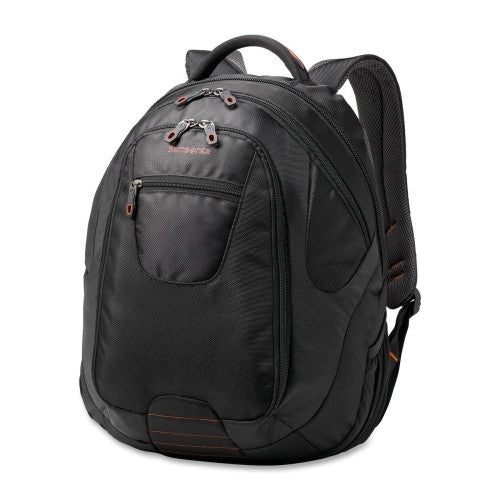 Samsonite Corporation Business Backpack, 13-1/2"x8-1/2"x18", Black